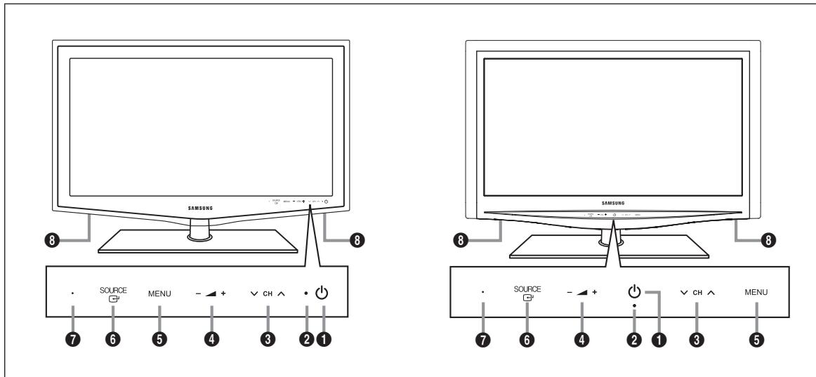 SAMSUNG LE32B652 - Bedienfeld - 1
