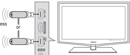 SAMSUNG LE32B653T5P - - Connecting to a Wi-Fi Ad-hoc network - 2