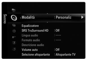 SAMSUNG LE32B653T5P - Modalità → Standard / Musica / Film / Voce cristallina / Personaliz - 1