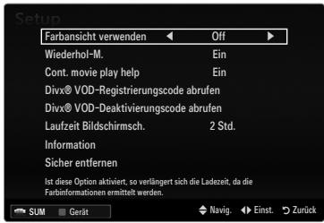 SAMSUNG LE32B653T5P - Filmwiedergabe fortsetzen (Wiedergabe fortsetzen) - 2