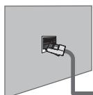 SAMSUNG LE32B653T5P - Puede conectar la LAN con un compañero (enrutador). - 1