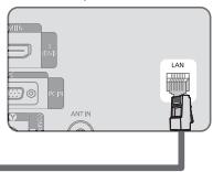 SAMSUNG LE32B653T5P - Conexión LAN para un entorno IPístico - 2