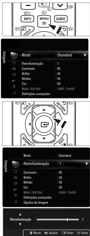 SAMSUNG LE32B653T5P - - Como utilizes OsD (On Screen Display - Visualização no esca) - 1