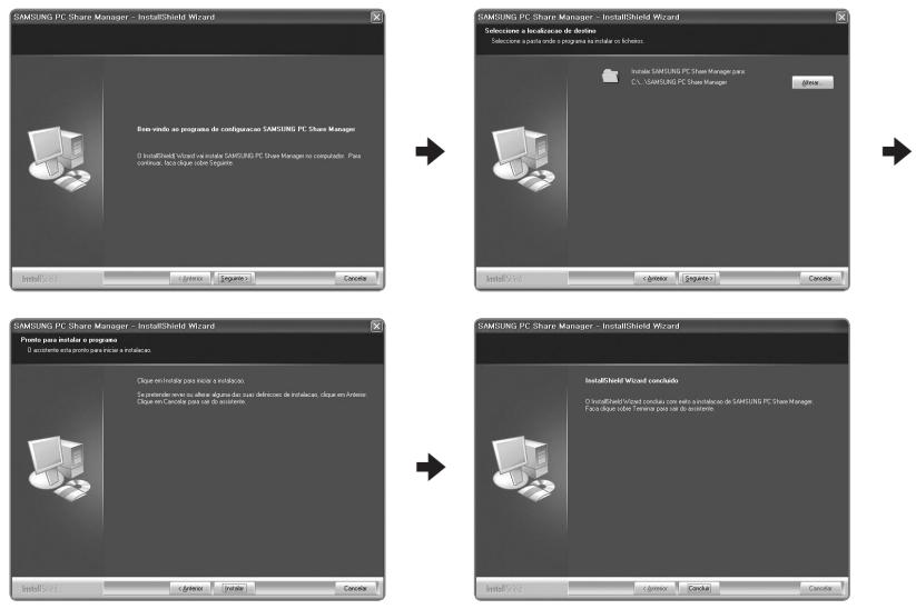 SAMSUNG LE32B653T5P - Instalar a aplicacao - 1