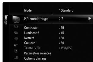 SAMSUNG LE32B653T5P - Maniement de I'affichage a I'ecran - 4
