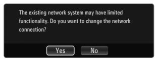 SAMSUNG LE32B653T5P - Wireless Network Setup - 1