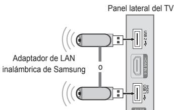 SAMSUNG LE32B653T5P - Conexión de la red - Inalábrica - 2