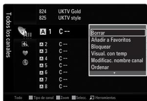 SAMSUNG LE32B653T5P - Añadir / Borrar - 1