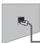 SAMSUNG LE32B653T5P - Sie konnen die Netzwerkverbindung auch über einen Sharer (Router) herstellen. - 1