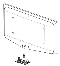 SAMSUNG LE32B653T5P - Montage du socle - 5