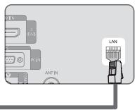 SAMSUNG LE32B653T5P - LAN Connection for Static IP Environment - 2
