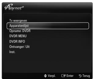 SAMSUNG LE32B653T5P - Tussen Anynet+-apparaten schakelen - 1