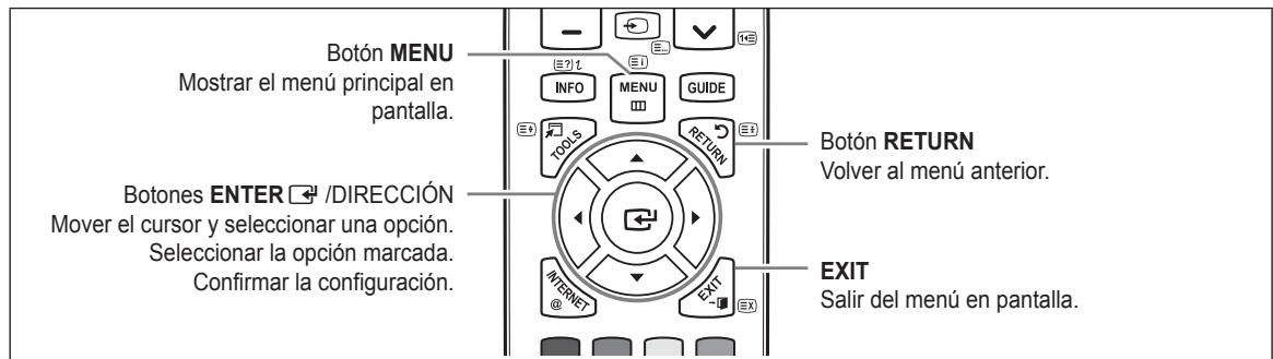 SAMSUNG LE32B653T5P - Visualización de los menus - 1