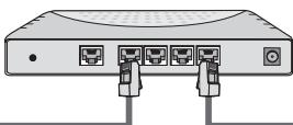 SAMSUNG LE32B653T5P - E' possible collegare il teilevisore a una LAN mediente un Router. - 3
