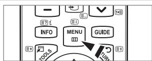 SAMSUNG LE32B653T5P - Maniement de I'affichage a I'ecran - 1