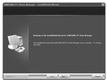 SAMSUNG LE32B653T5P - Install the application - 1