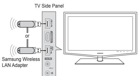 SAMSUNG LE32B653T5P - - Connecting to a Wi-Fi Ad-hoc network - 6