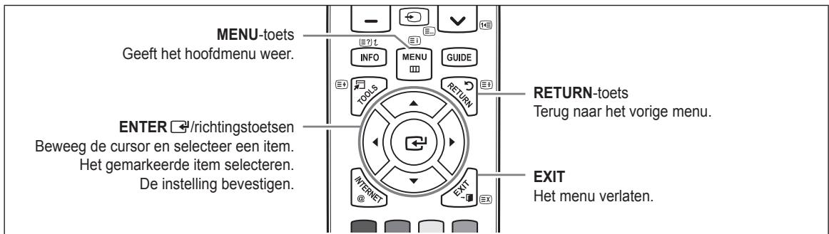 SAMSUNG LE32B653T5P - De menu's bekijken - 1