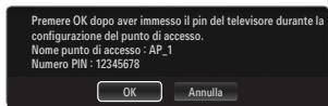 SAMSUNG LE32B653T5P - Collegamento mediante WPS (Wi-Fi Protected Setup) - 3