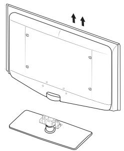 SAMSUNG LE32B653T5P - Montage du socle - 4