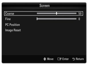 SAMSUNG LE32B653T5P - PC Position - 1