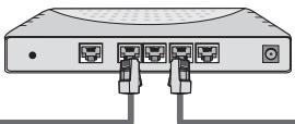 SAMSUNG LE32B653T5P - U kurz de LAN aansluten via een verdeler (router). - 2