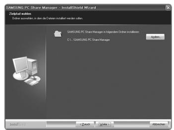 SAMSUNG LE32B653T5P - Installieren Sie die Anwendung - 2