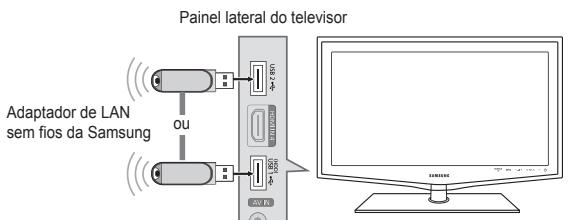 SAMSUNG LE32B653T5P - - Ligação a uma rede Wi-Fi ad-hoc - 2
