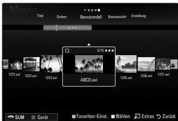 SAMSUNG LE32B653T5P - Titel (Music / Movie) - 3