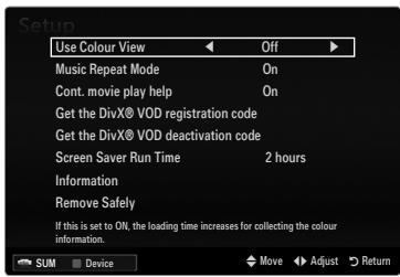 SAMSUNG LE32B653T5P - Get the DivX® VOD registration code - 2