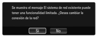 SAMSUNG LE32B653T5P - Cómo connectarse al disposativo Ad Hoc existente - 2