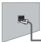 SAMSUNG LE32B653T5P - You pouvez connecter le réseau via un routeur. - 1