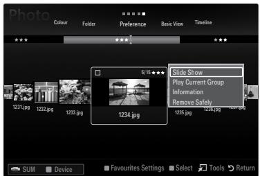 SAMSUNG LE32B653T5P - Playing current group - 1