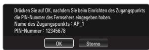 SAMSUNG LE32B653T5P - Verbinden mit WPS (Wi-Fi Protected Setup) - 2