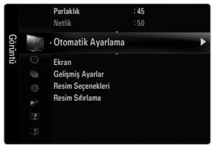 SAMSUNG LE32B653T5P - - Otomatik Ayarlama - 1