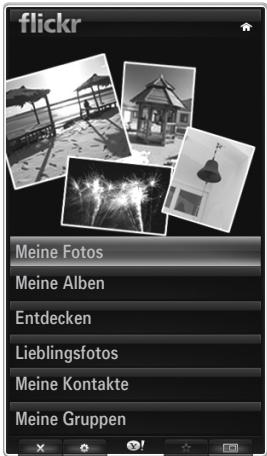 SAMSUNG LE32B653T5P - Verwendend des Nachrichten-Widget von Yahoo!® - 2