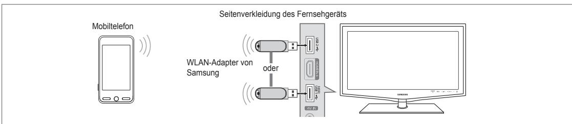 SAMSUNG LE32B653T5P - Verbinden mit dem Home Network Centre - 1