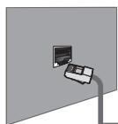 SAMSUNG LE32B653T5P - LAN-verbinding voor een staticische IP-omgeving - 1
