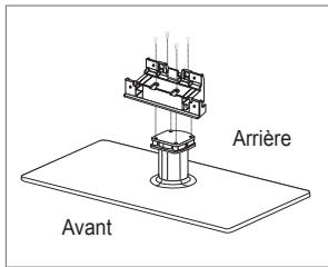 SAMSUNG LE32B653T5P - Montage du socle - 1