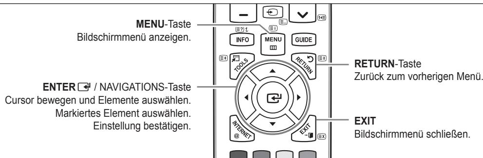 SAMSUNG LE32B653T5P - Anzeigen von Menüs - 1