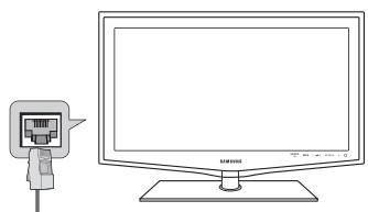 SAMSUNG LE32B653T5P - Verbinding makes met het Thuisnetwerkcentrum - 3