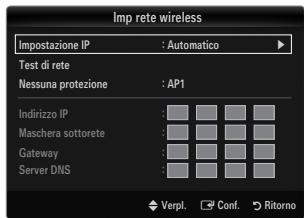 SAMSUNG LE32B653T5P - Imp rete wireless-Automatico - 1