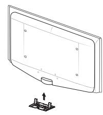 SAMSUNG LE32B653T5P - Installing the Wall Mount Kit - 1