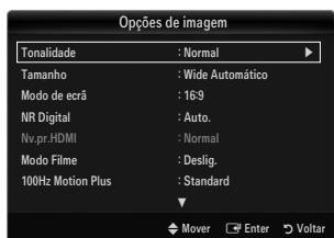 SAMSUNG LE32B653T5P - Tonalidade CoresFr / Normal / C.quetes1 / C.quentes2 / C.quentes3 - 1