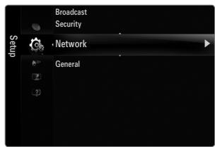 SAMSUNG LE32B653T5P - Cable Network Setup-Auto - 1