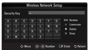 SAMSUNG LE32B653T5P - Connecting WPS (Wi-Fi Protected Setup) - 4