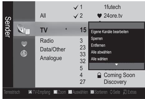 SAMSUNG LE32C450E1W - ♥ Eigene Kanäle - 1