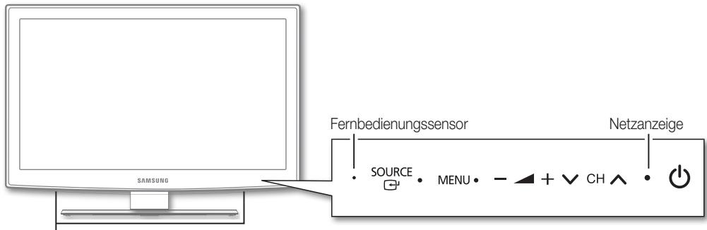 SAMSUNG LE32C450E1W - Bedienfeld - 2