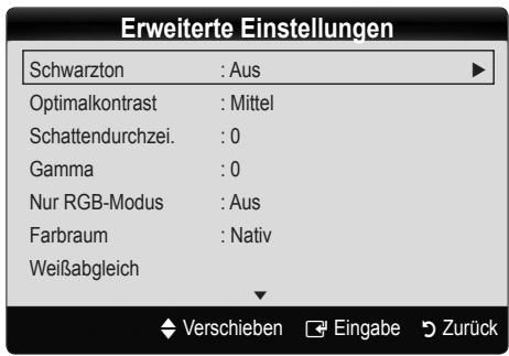 SAMSUNG LE32C450E1W - Erweiterte Einstellungen - 2