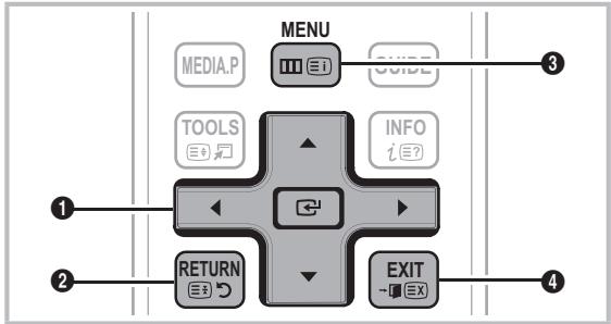 SAMSUNG LE32C530F1W - Navigation dans les menus - 1